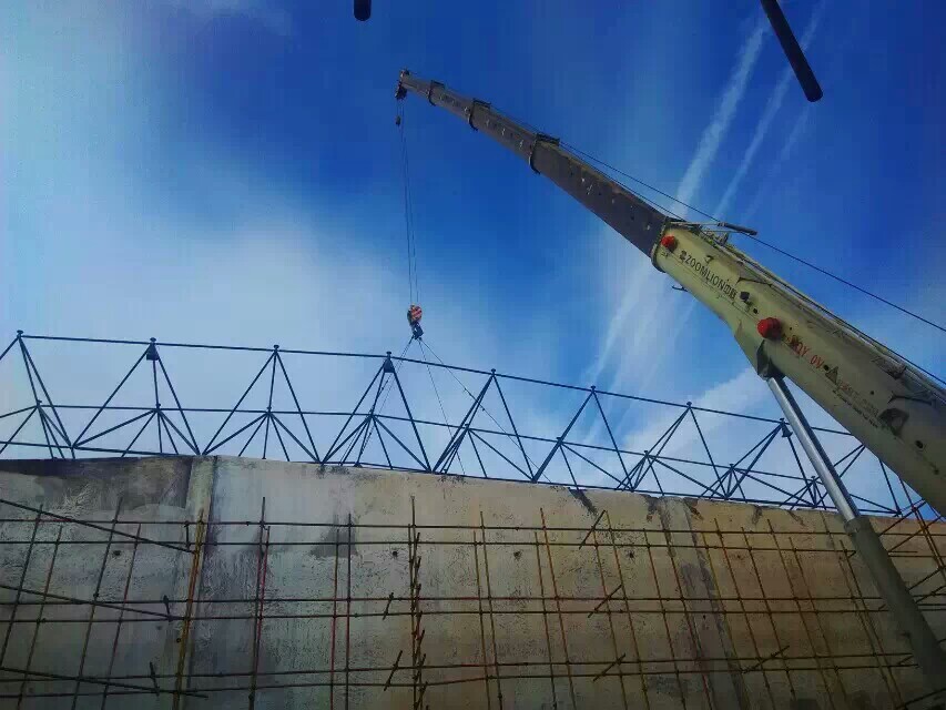 奉化食堂网架结构工程